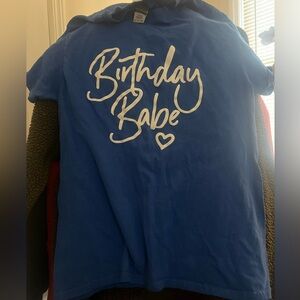 Birthday Babe T-shirt super cute